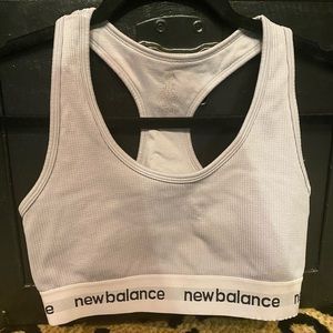 Light Blue New Balance Sports Bra